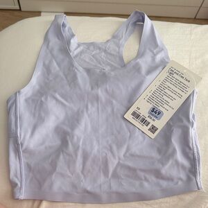 lululemon purple tanktop